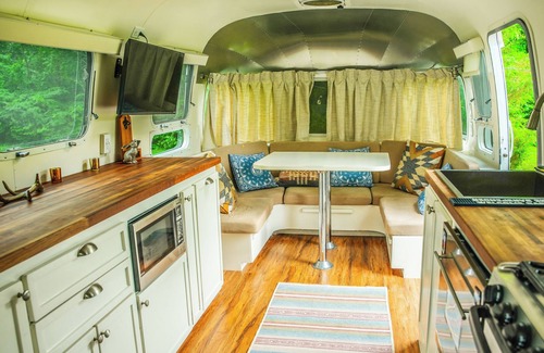Roseland House | Restored Vintage Airstream at Craft Brewery