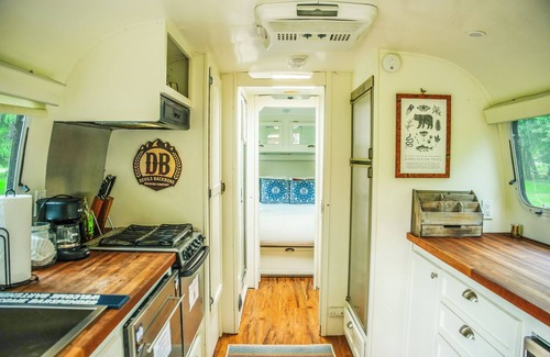 Roseland House | Restored Vintage Airstream at Craft Brewery