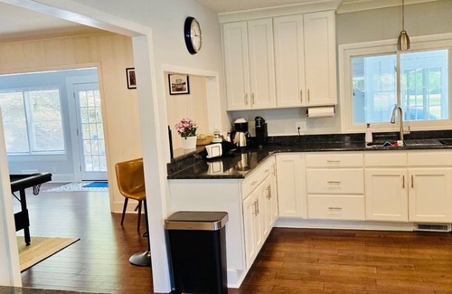Zebulon House | Retreat near Raleigh: Pool Table, Grill & ADA Bath in Remodeled Home