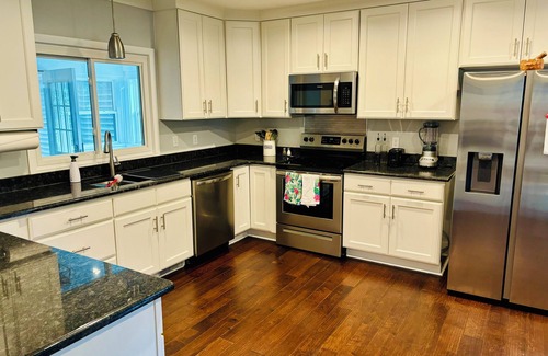 Zebulon House | Retreat near Raleigh: Pool Table, Grill & ADA Bath in Remodeled Home