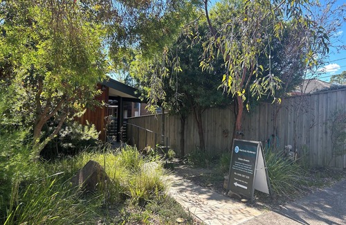 Doncaster East House | Retreat to a quiet private downstairs space with wellbeing options