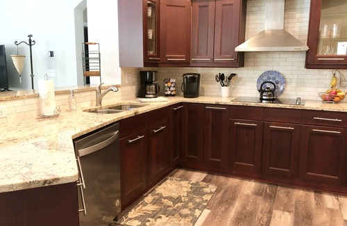 Temple Terrace House | Retreat with Private Caged, Salt Water Pool, 4 Bd/3 Ba, Near Busch Gardens & USF