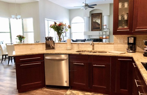 Temple Terrace House | Retreat with Private Caged, Salt Water Pool, 4 Bd/3 Ba, Near Busch Gardens & USF