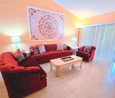 Buena Ventura Lakes House | Retro 3 Bedroom Economy Family Home with pool access and laundry inside the home