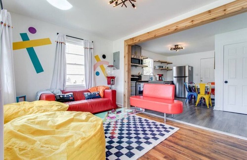 Murfreesboro Apartment | Retro Fun · Pac-Man Arcade · Fenced Yard · MTSU