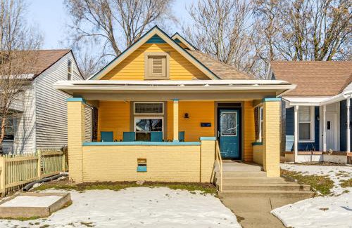 Fountain Square House | Retro-Inspired Indy Home Walk to Fountain Square!