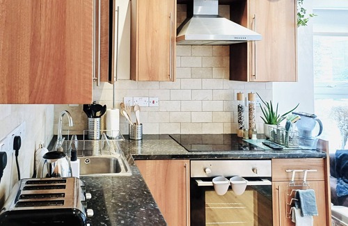 Hammersmith and Fulham Apartment | Retro Kensington Olympia 2 Bed/2 bath Home with green balcony terrace!