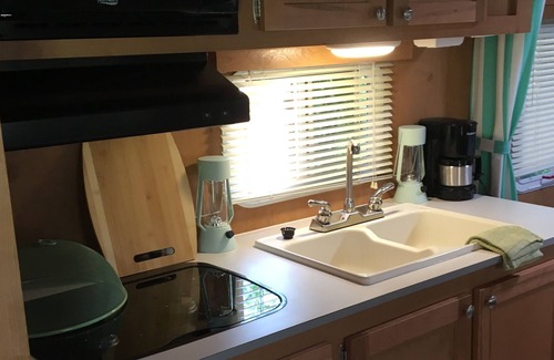 West Sound House | Retro Trailer on the farm