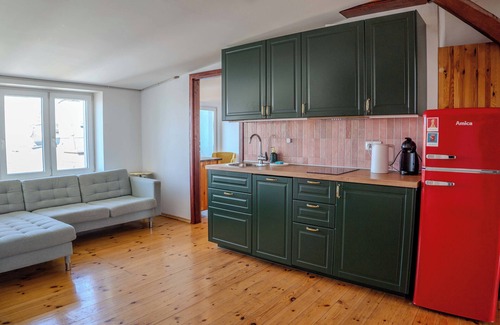 West Pomeranian Voivodeship Apartment | Retro Wooden Touch Apartment