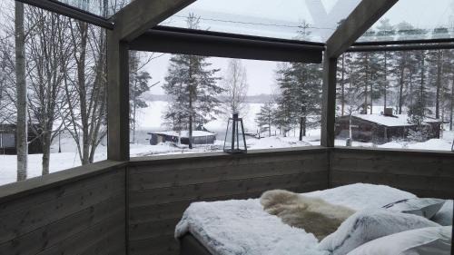 Hankasalmi Hotel | Revontuli Resort Glass Igloos