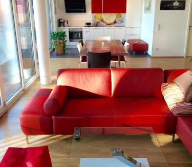 Petershausen-West Apartment | Rhein Melodie riverview luxury