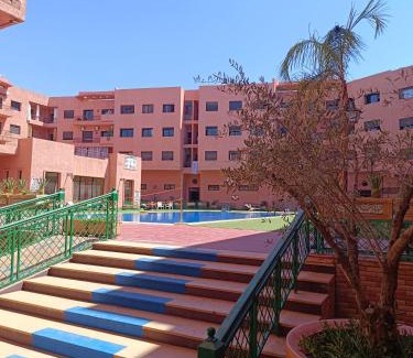 Douar Sidi Youssef Ben Ali Apartment | Riad Arfoud appartement haut standing 3 chambres avec piscine à gueliz nord