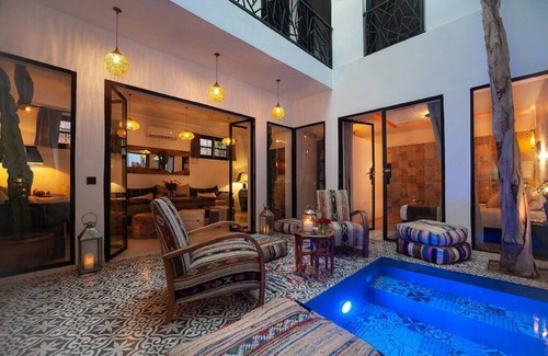 Mechouar-Kasbah House | Riad Familial Privatisé au Calme Avec vue sur Marrakech
