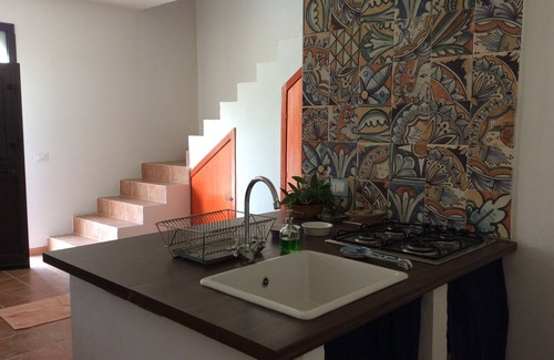 Noto House | Riccio House in Vendicari 'The Arch' with a little pool