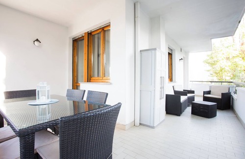 Alba Apartment | Riccione Comfort Living: with spacious terrace and convenient to the sea.