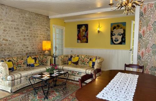 Aigre House | Right on the river- 4 bedroom house centre of town