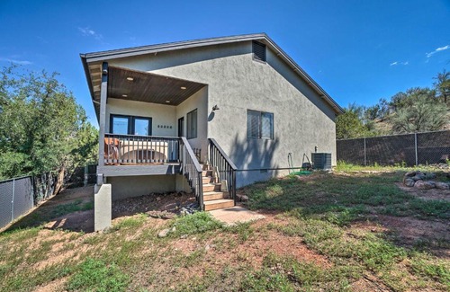 Lake Montezuma House | Rimrock Getaway Private Hot Tub and Mtn Views!
