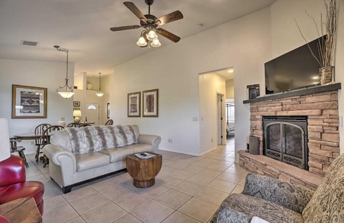 Lake Montezuma House | Rimrock Getaway Private Hot Tub and Mtn Views!