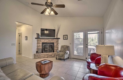 Lake Montezuma House | Rimrock Getaway Private Hot Tub and Mtn Views!