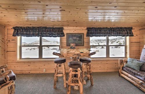 Del Norte House | Rio Grande National Forest Cabin Views and Hot Tub