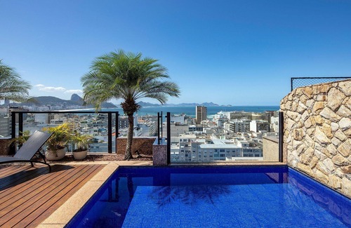 Ipanema Apartment | Rio034 - Penthouse with view and pool in Ipanema