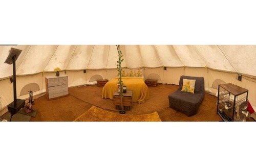 Penally RV Rental | Ritec Valley Glamping, 7m Luxury Bell Tent