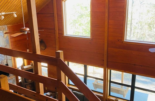 Appling County Cabin | River Cross Lodge Cypress Red Oak Cabin Overlooking the Altamaha River