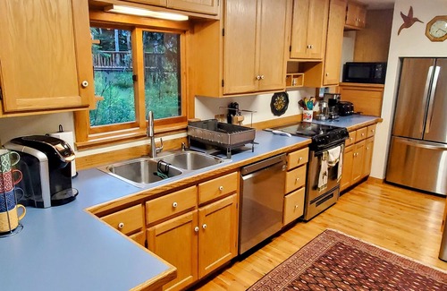 Idaho Springs Cabin | River Front Cabin with Fish Pond