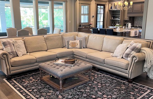 Lake Charles House | River front paradise with large dock and outdoor space, great for entertaining.