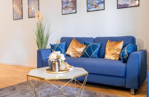Niedergirmes Apartment | River Lux Suite - 5 min to HBF