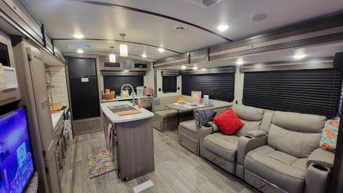 Bastrop House | River RV, Romance Glamping Pup Paradise Riverside