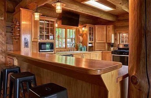 Newaygo Cabin | River's Edge: Discover Peace – Your Holiday Retreat Awaits