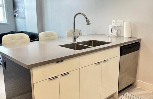 Calgary Chinatown Apartment | River view one bedroom apartment Calgary Downtown #703