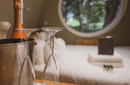 West Laroch Cabin | RiverBeds Lodges with Hot Tubs