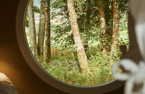 West Laroch Cabin | RiverBeds Lodges with Hot Tubs