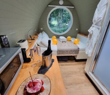 West Laroch House | RiverBeds - Luxury Wee Lodges with Hot Tubs