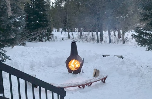 Blue River House | Riverfront A-Frame - Luxury Ski Cabin - Breckenridge