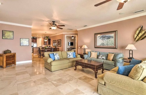 Indian River Residence House | Riverfront Balcony Rocket Views!