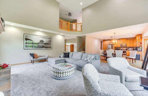 Brill House | Riverfront Bliss in Rice Lake: Deck, Grill & Hike!