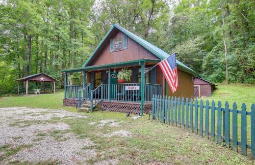 Briceville House | Riverfront Briceville Cabin with Patio and Fire Pit!