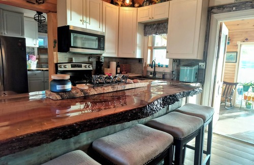 Allen Cabin | Riverfront Cabin Getaway at The Brackish - Pet Friendly!