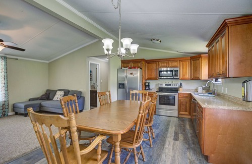 Mendota House | Riverfront Cattle Farm Home in the Mountains