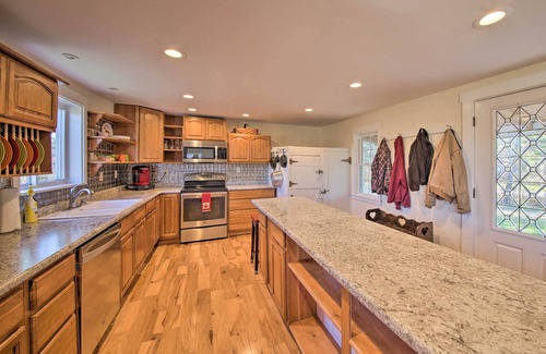 Wiscasset House | Riverfront Coastal Escape with Deep Water Dock!