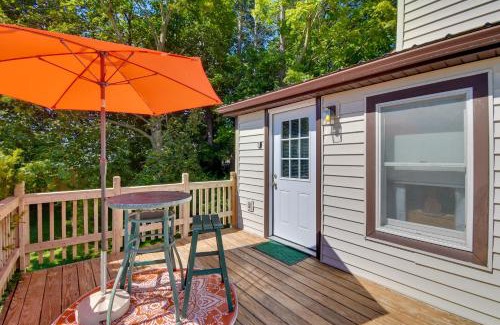 Waterloo Apartment | Riverfront Couples Retreat, 3 Mi to Seneca Lake!