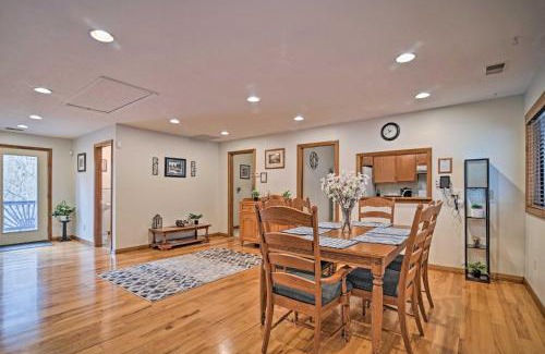 Elkins House | Riverfront Elkins Home with Fireplace and Deck!