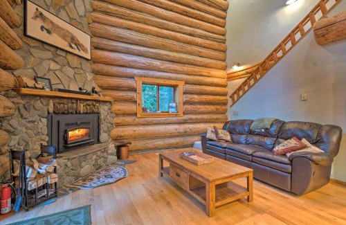 Gold Bar House | Riverfront Gold Bar Log Cabin Near Stevens Pass!