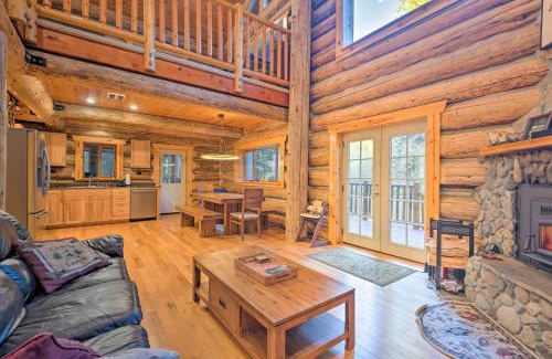 Gold Bar House | Riverfront Gold Bar Log Cabin Near Stevens Pass!