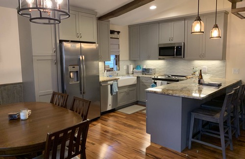 Mill Ridge House | Riverfront, Hot tub, community pool, fully renovated with large covered deck!