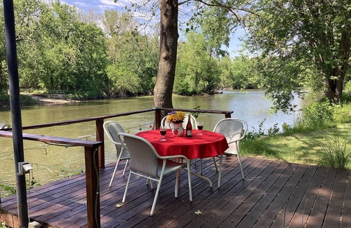 Grass Creek House | Riverfront house on the Tippecanoe River- Yogi’s Den - upper level