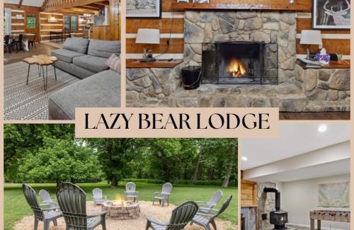 Fishers Hill House | Riverfront Log Cabin Hot Tub, Mtn Views & Hottub